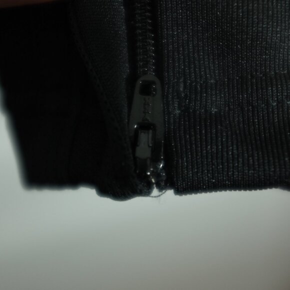 Adidas black aeroready jogger pants side zippers ankle size S - Picture 3 of 16